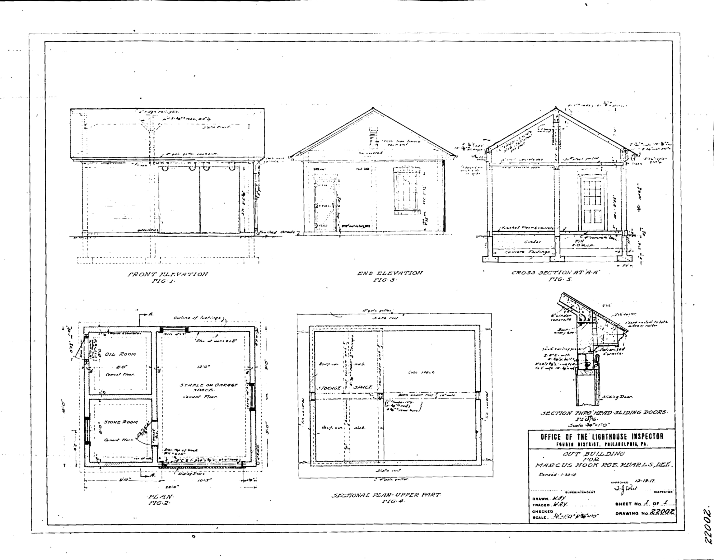 Marcus Hook Out Building USLHS Digital Archive