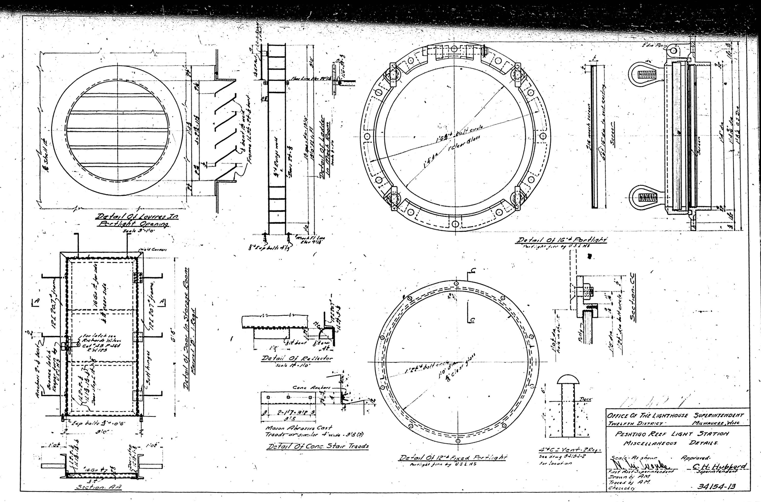 Peshtigo Reef Misc. Details 2 USLHS Digital Archive