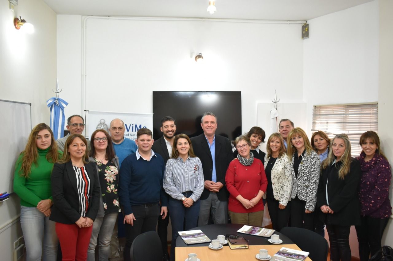 Precandidatos a diputados nacionales visitaron la UNViMe