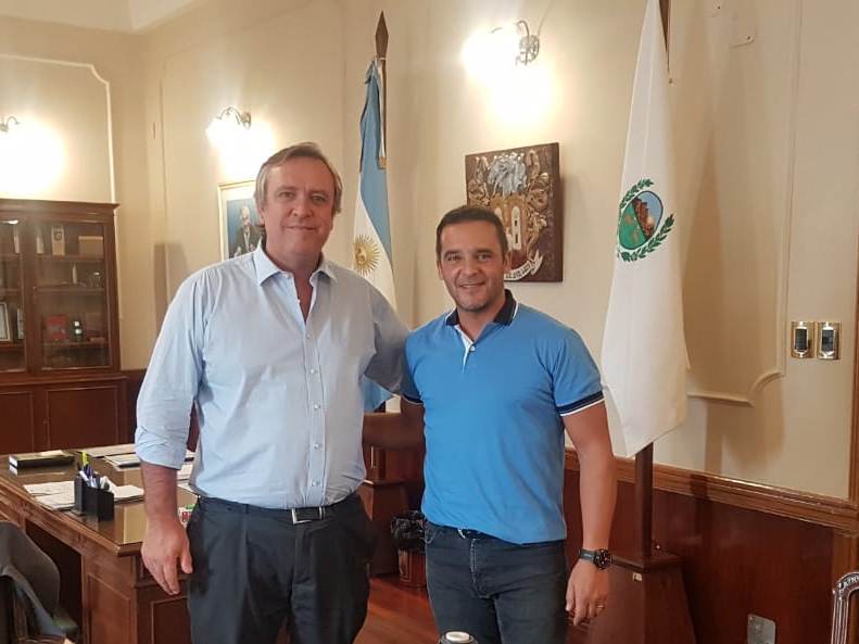 Reunión entre la UNVIME y la Municipalidad de San Luis