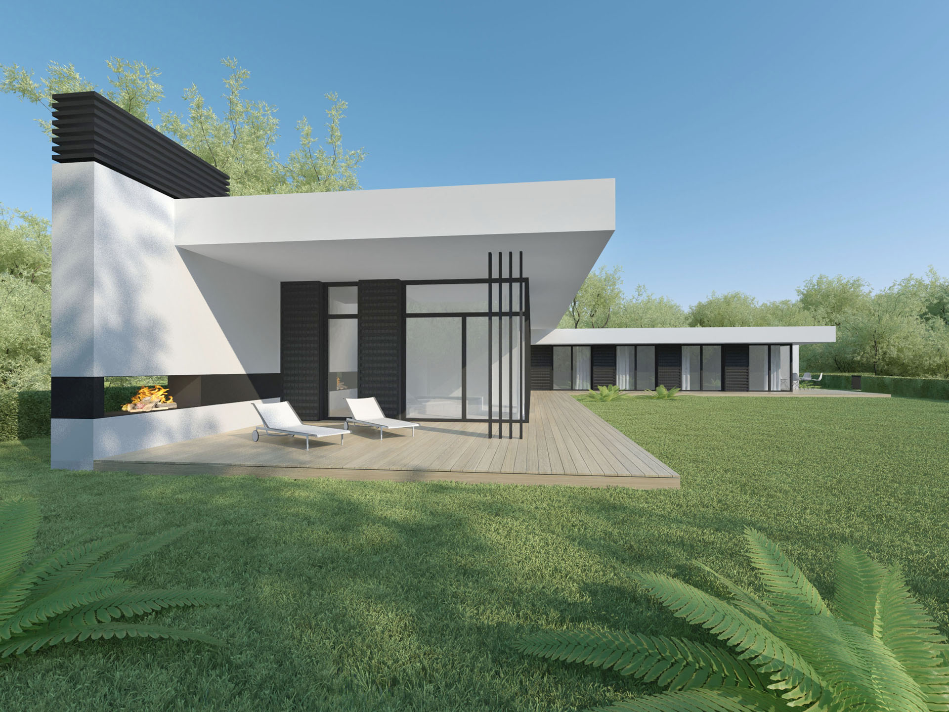 MODERN BRIGHT HOUSE ARCHLAB