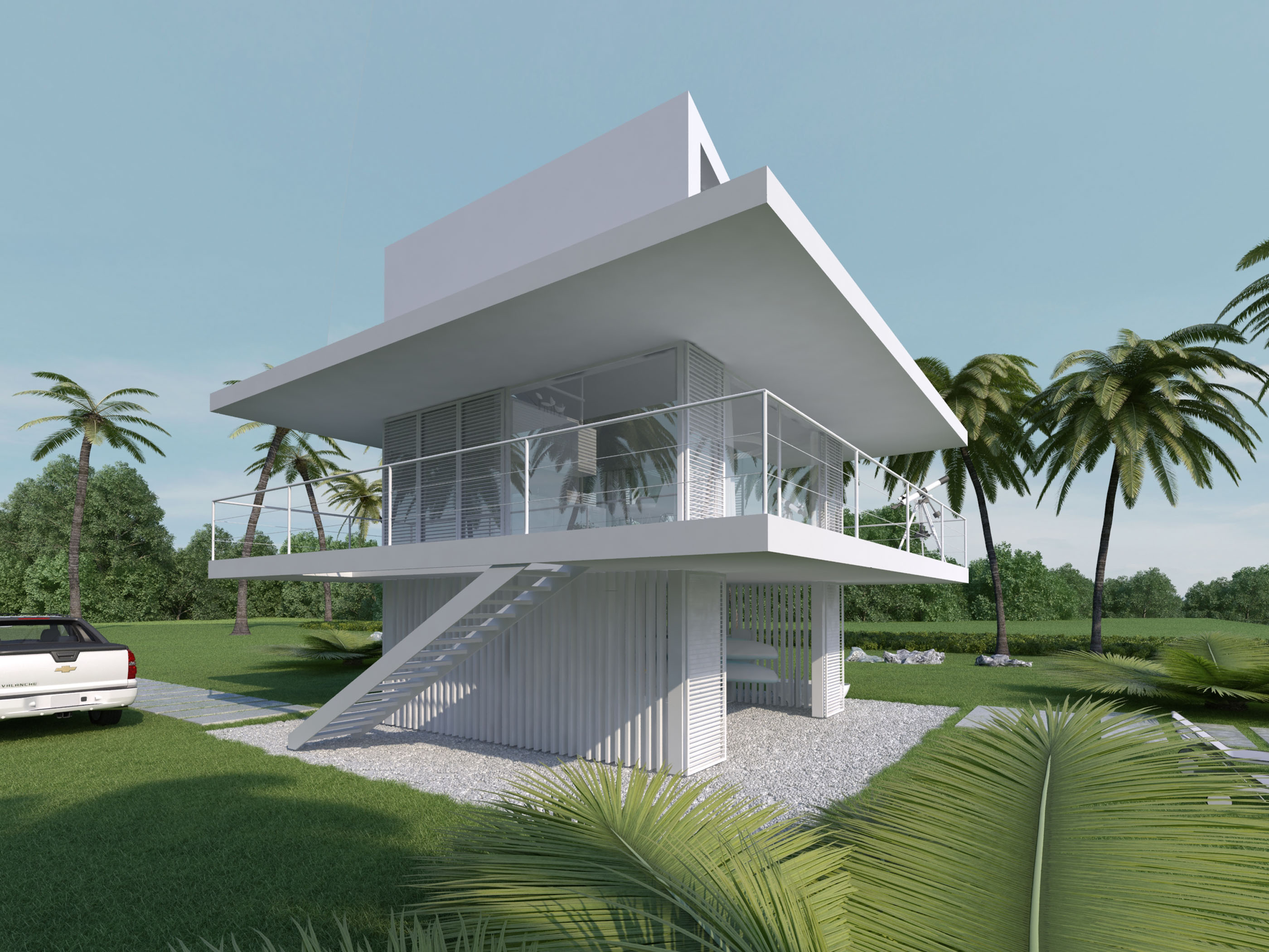 BEACH HOUSE IN BAHAMAS ARCHLAB