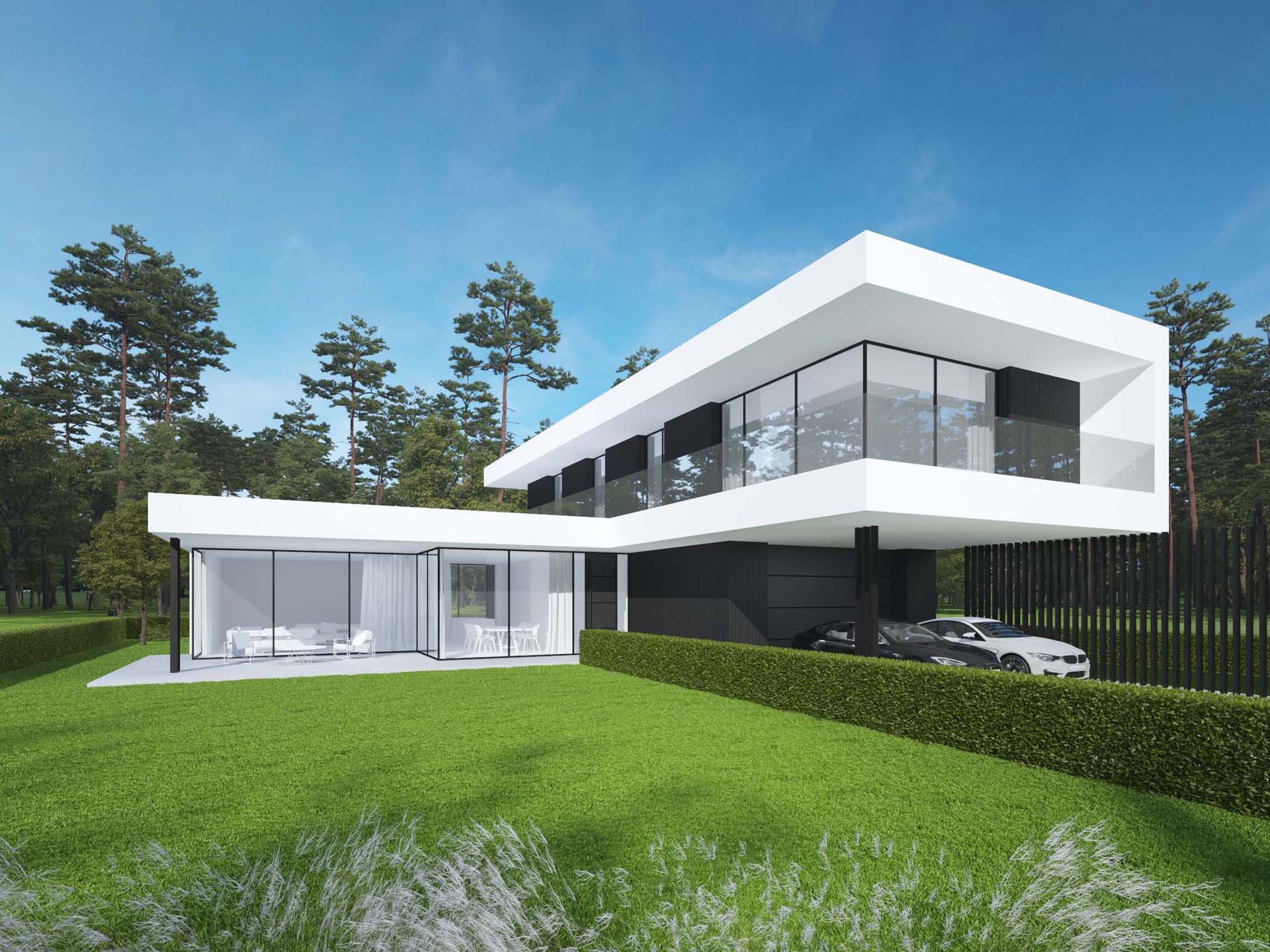 Modern House in Kaunas ARCHLAB