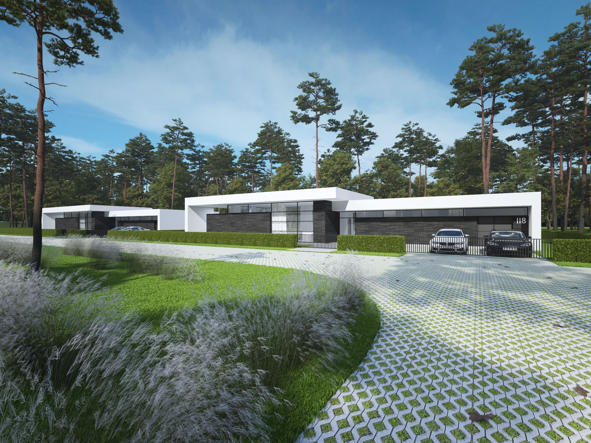 Modern houses in Kaunas ARCHLAB