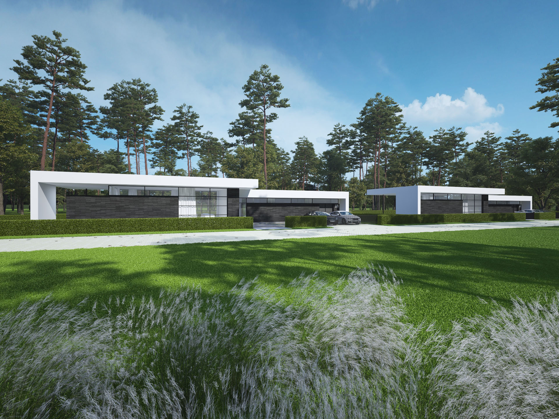 Modern houses in Kaunas ARCHLAB