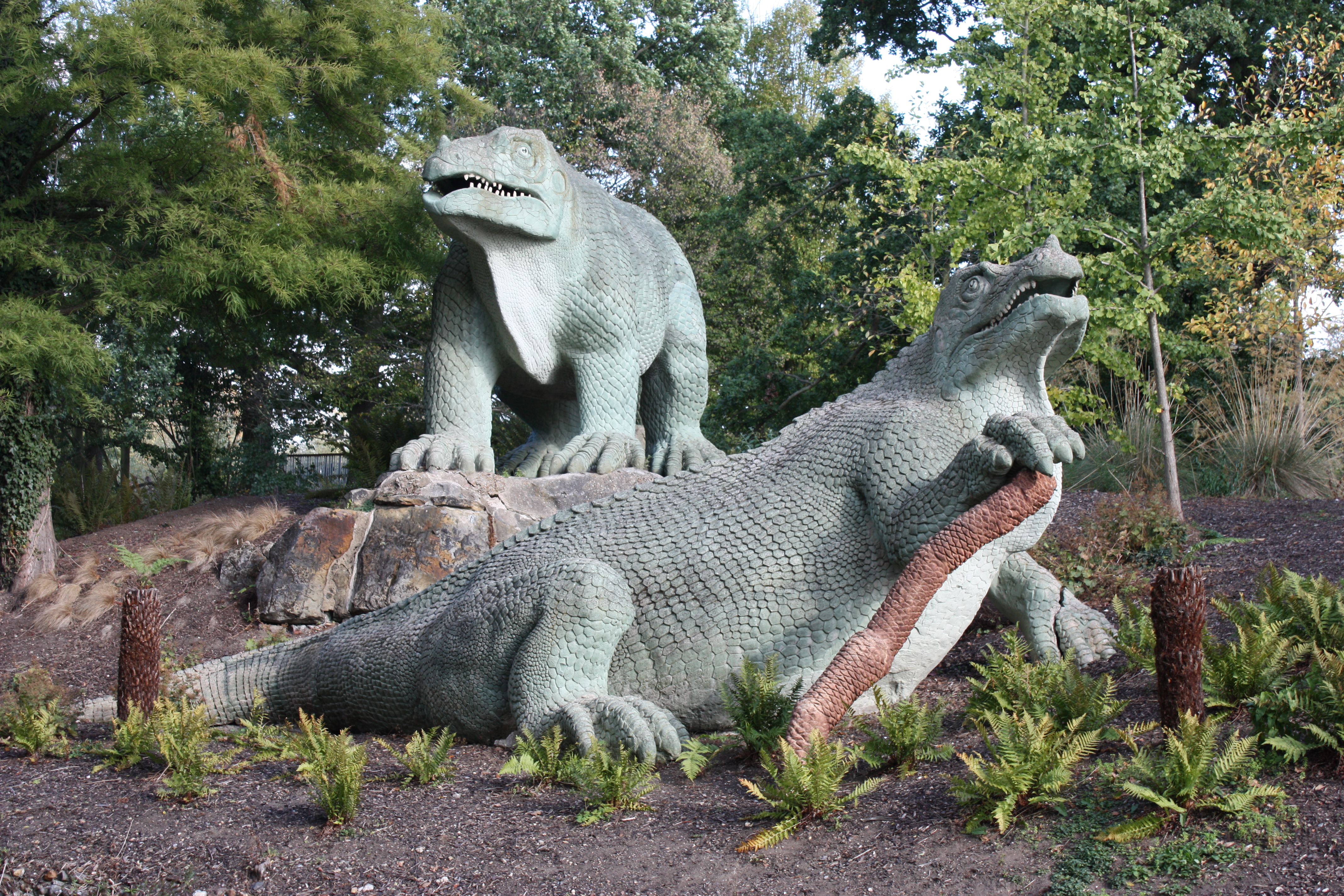Crystal Palace dinosaurs Dave Hone's Archosaur Musings
