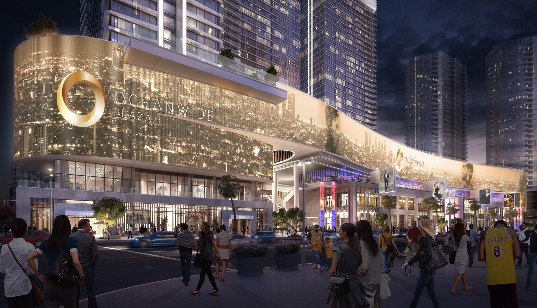 Hundreds of feet of LED walls aim to bring public art to