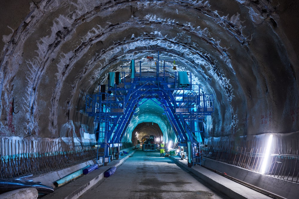 Brenner Base Tunnel Connects Austria and Italy Beneath the Alps