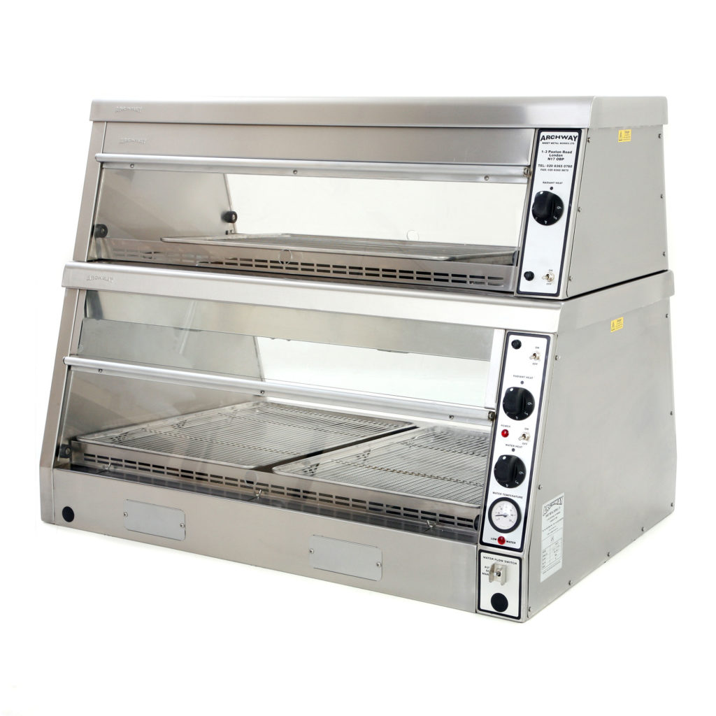 Heated Chicken Display 3 Pans / 2 Tier Archway Sheet Metal Works