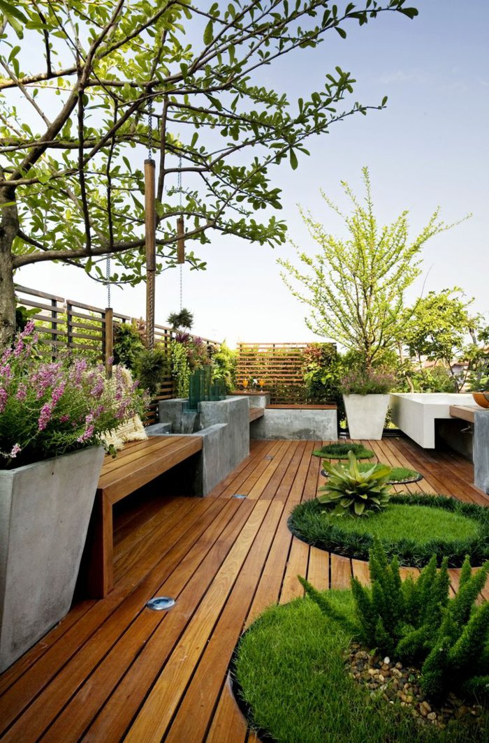 60 Ideen, wie Sie die Terrasse dekorieren können