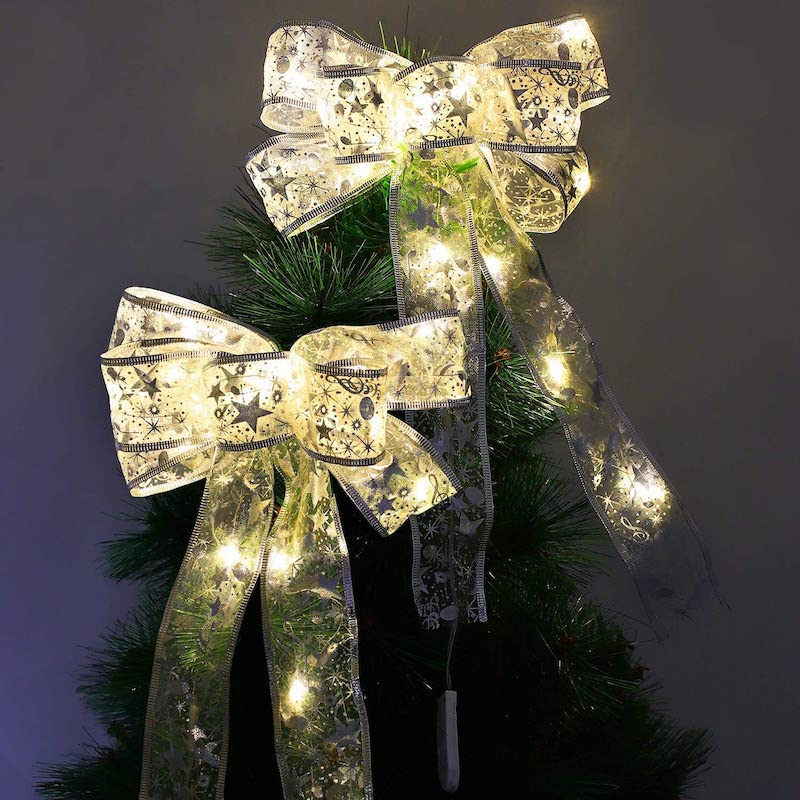 How to make a bow for a Christmas tree 3 easy DIY ideas Architecture