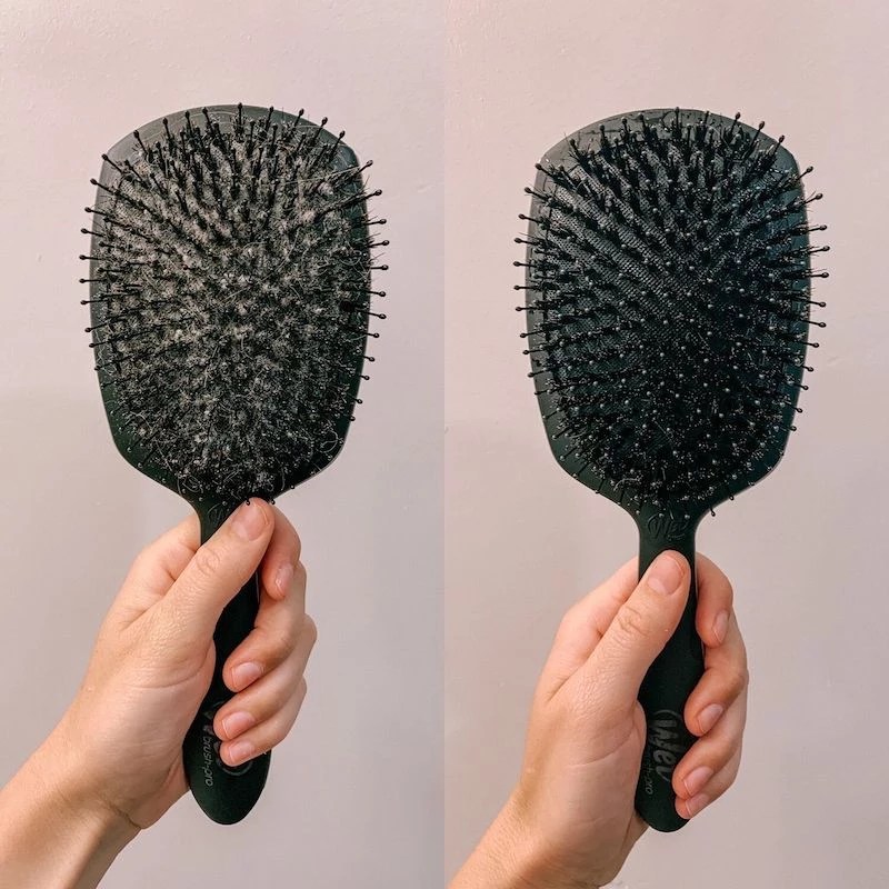How to clean a hairbrush tips and tricks