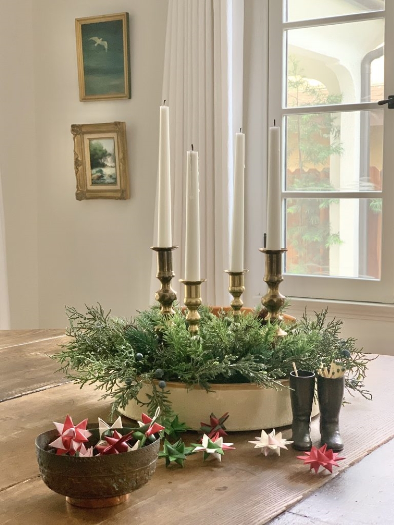 How to make an Advent wreath 5 easy DIY tutorials and ideas