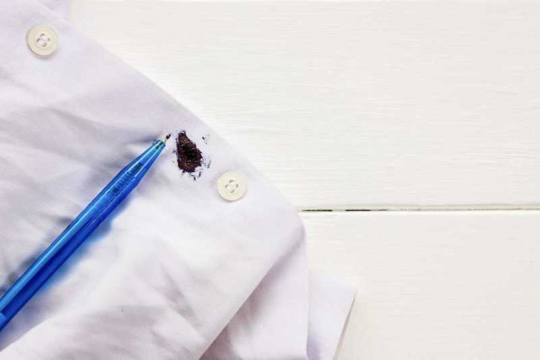How to remove pen ink from clothes after drying