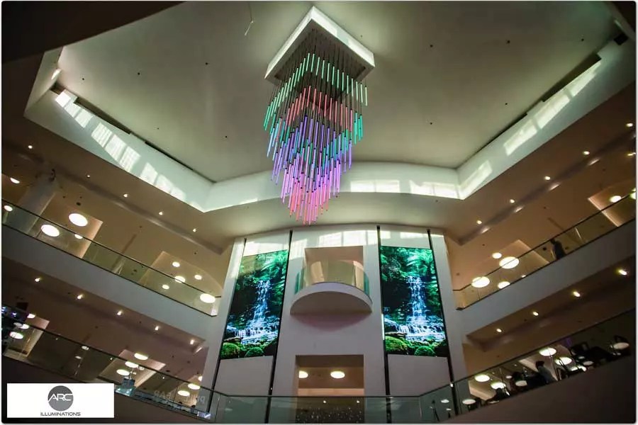 Lighting For A Mall Arc Illuminations Lighting Projects 💡