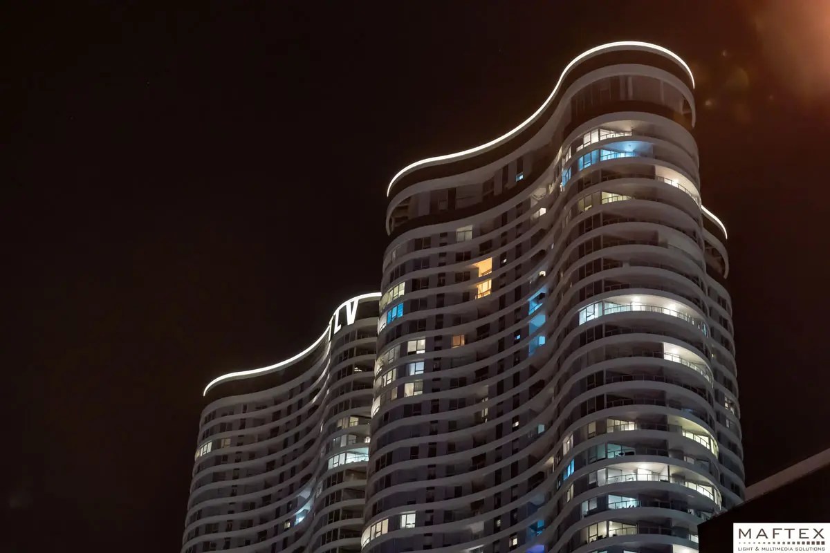 Outdoor building lighting building external lights Arc Illuminations