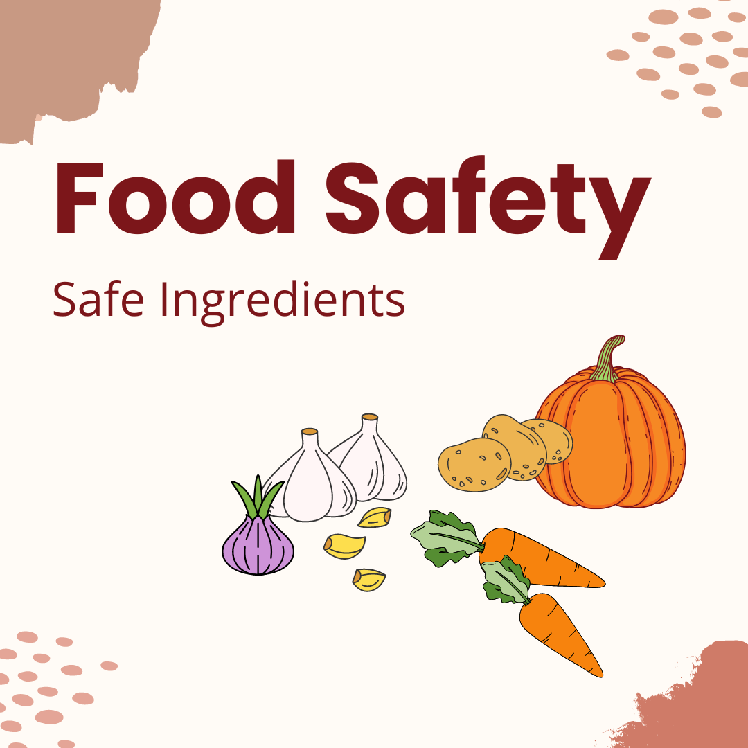 Food Safety Training Safe Ingredients