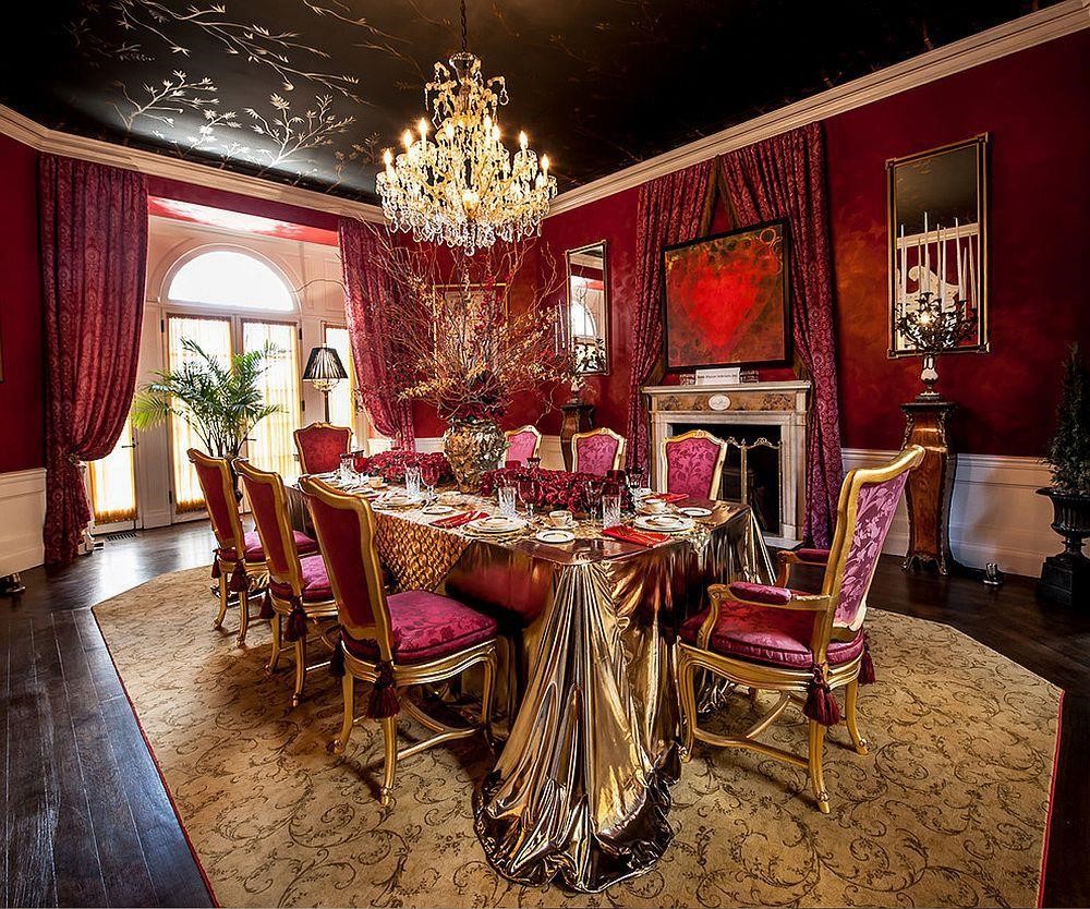 Magnificent Victorian Dining Rooms That Radiate Opulence and Color