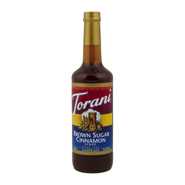 Torani Brown Sugar Cinnamon Syrup 750 ml 12 ct Torani Brown Sugar Cinnamon Syrup 750ml 12 ct