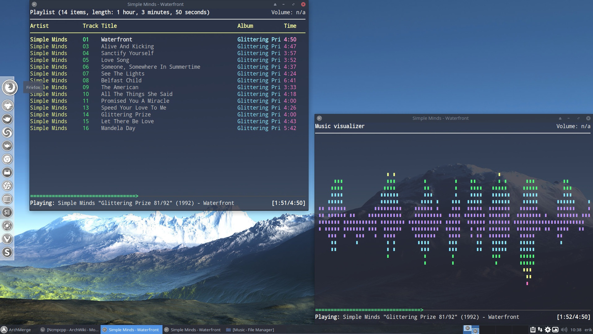 How to install mpd and ncmpcpp on any ArcoLinux desktop