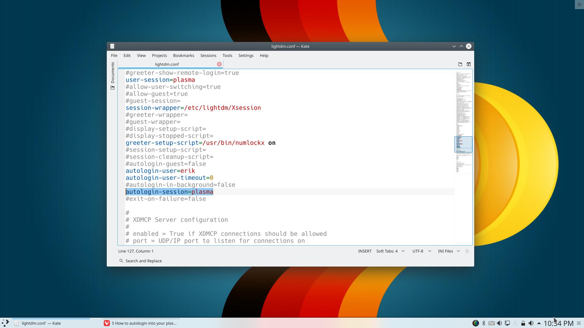 How to autologin in any ArcoLinux or choose a different desktop to 