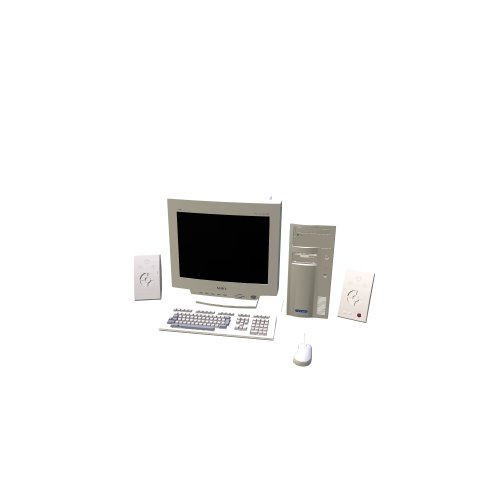 Pc1 (General objects interior / Office) AECDATA 3D models to