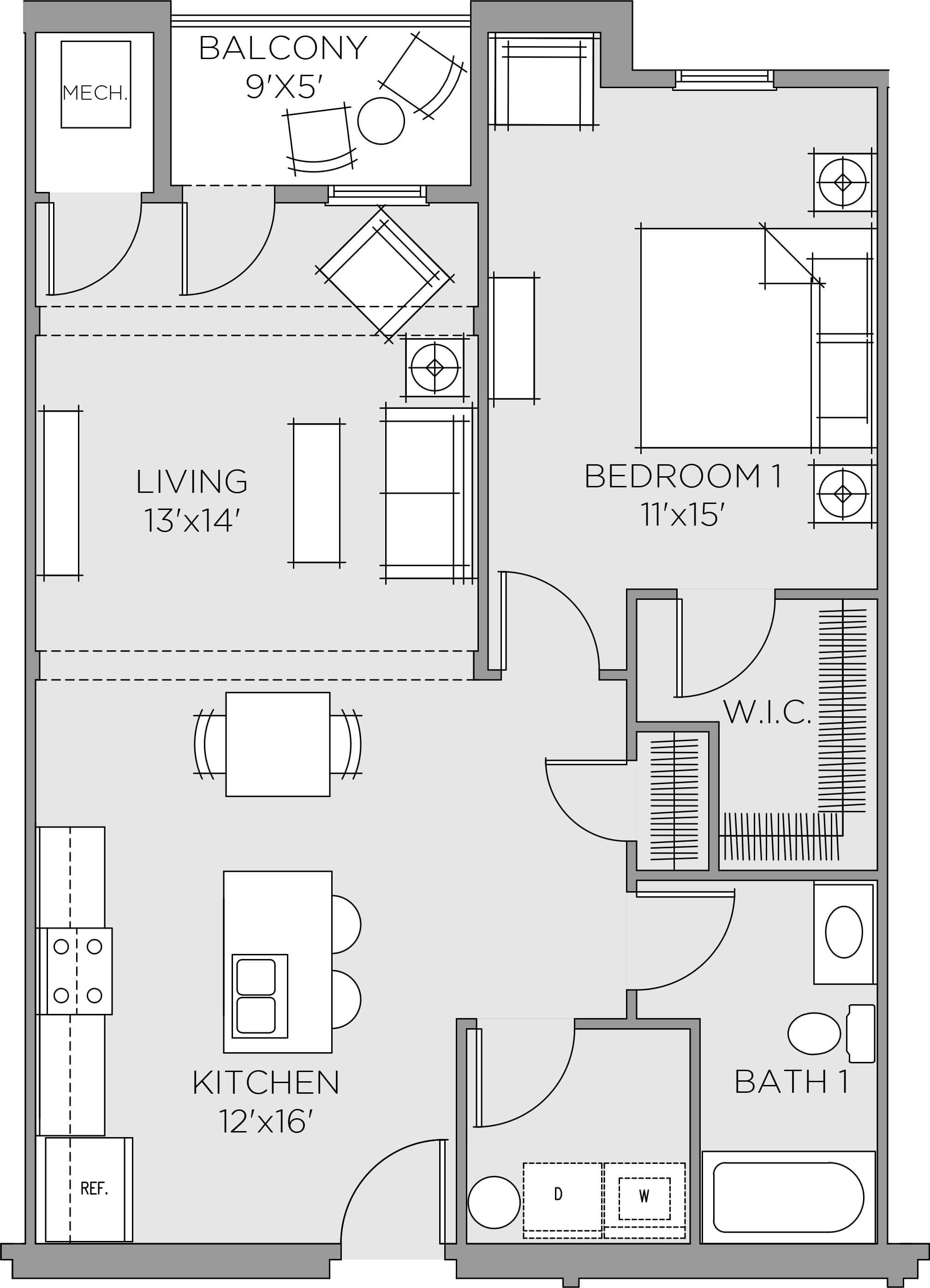 Arcona Strand 2 Bedroom Apartments 1 Bedroom Apartments
