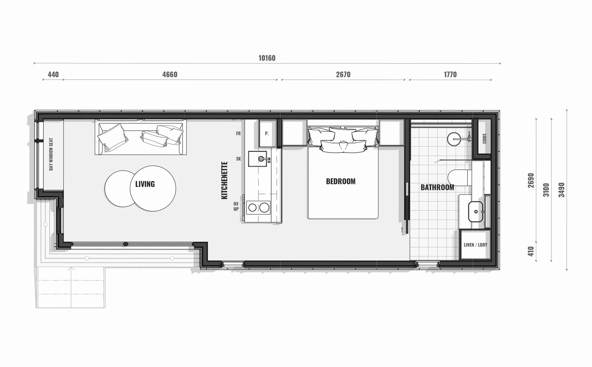 StudioOne Display Arcopod Modular Housing Solutions