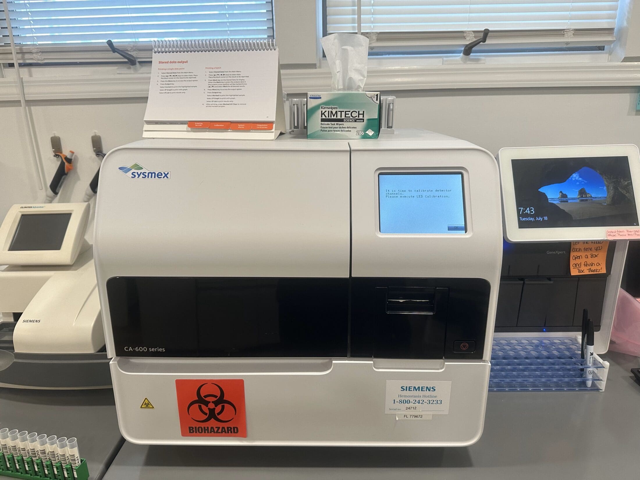 Sysmex CA600 System I Arc Scientific I Used Laboratory Equipment
