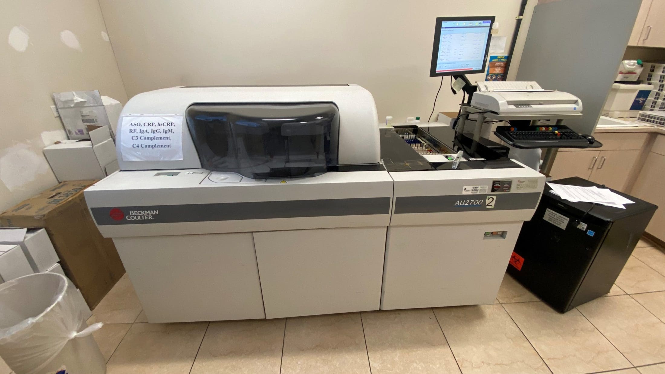 Beckman Coulter AU2700 Chemistry Analyzer Arc Scientific