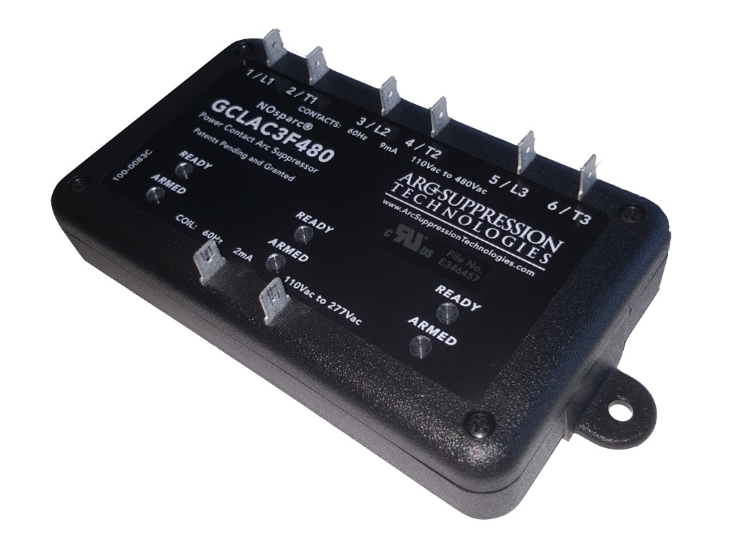 Arc Suppression Technologies NOsparc arc suppressors increase the