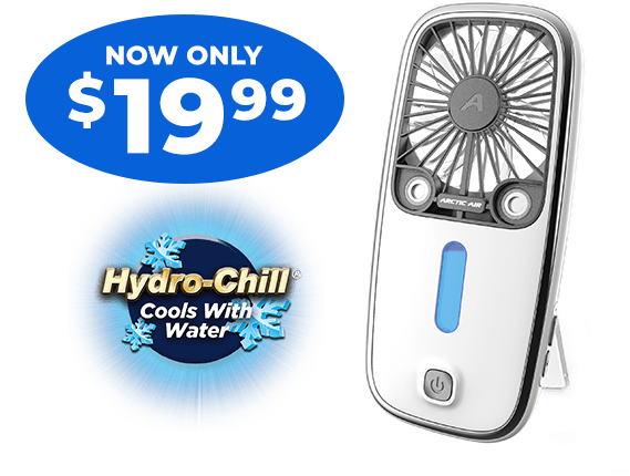 Arctic Air® Pocket - Personal Air Cooler Fits In Your Pocket!
