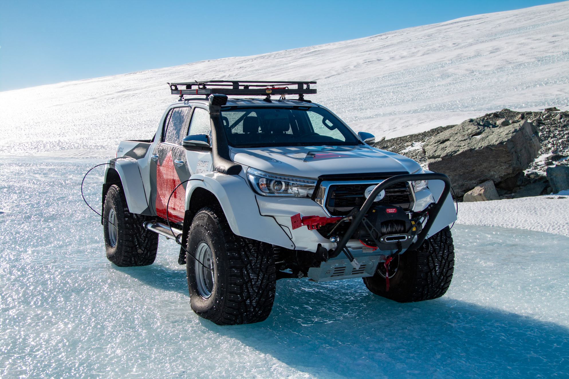 Arctic Trucks' Specialized Vehicles for Polar Exploration