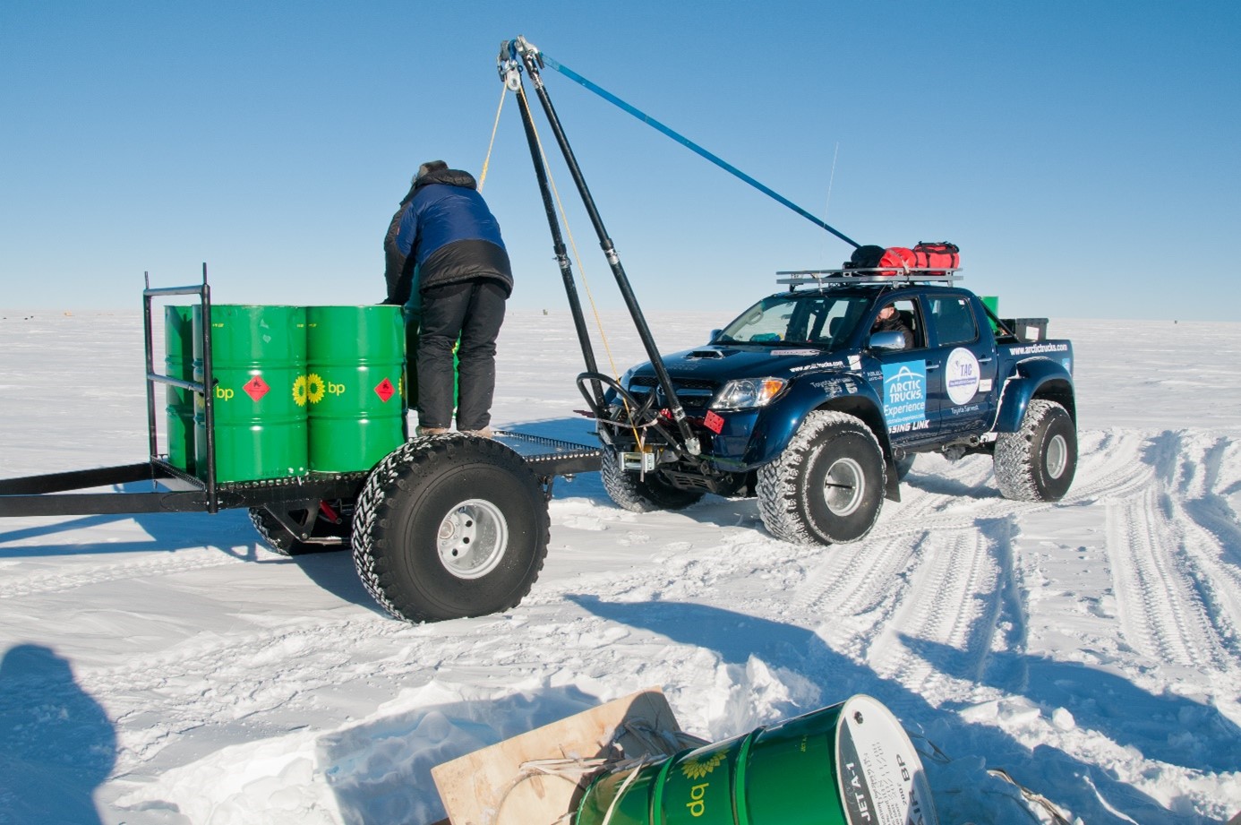 Arctic Trucks' Specialized Vehicles for Polar Exploration