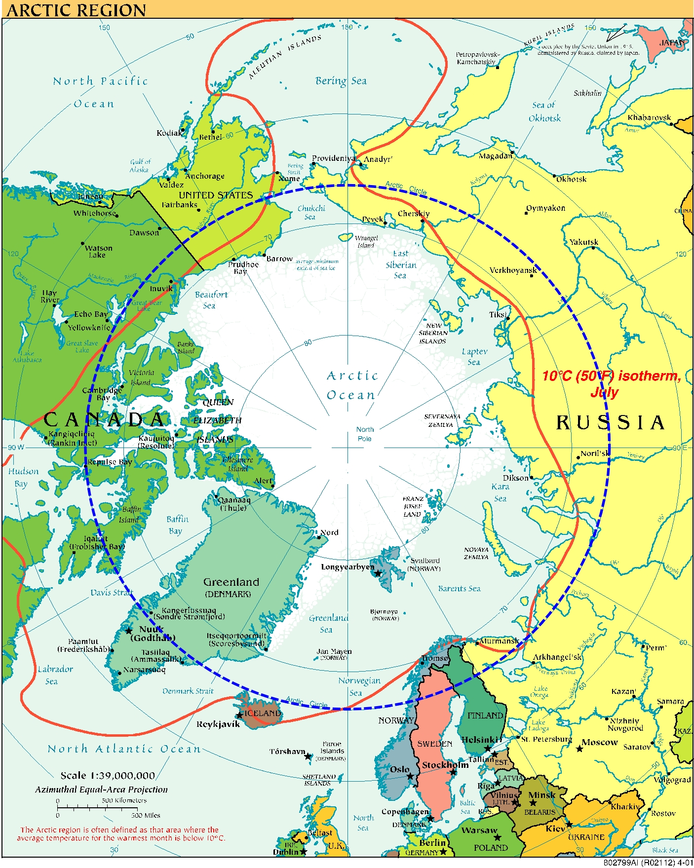Carte Du Monde Arctique Arctique L'actualité de l'Arctique...