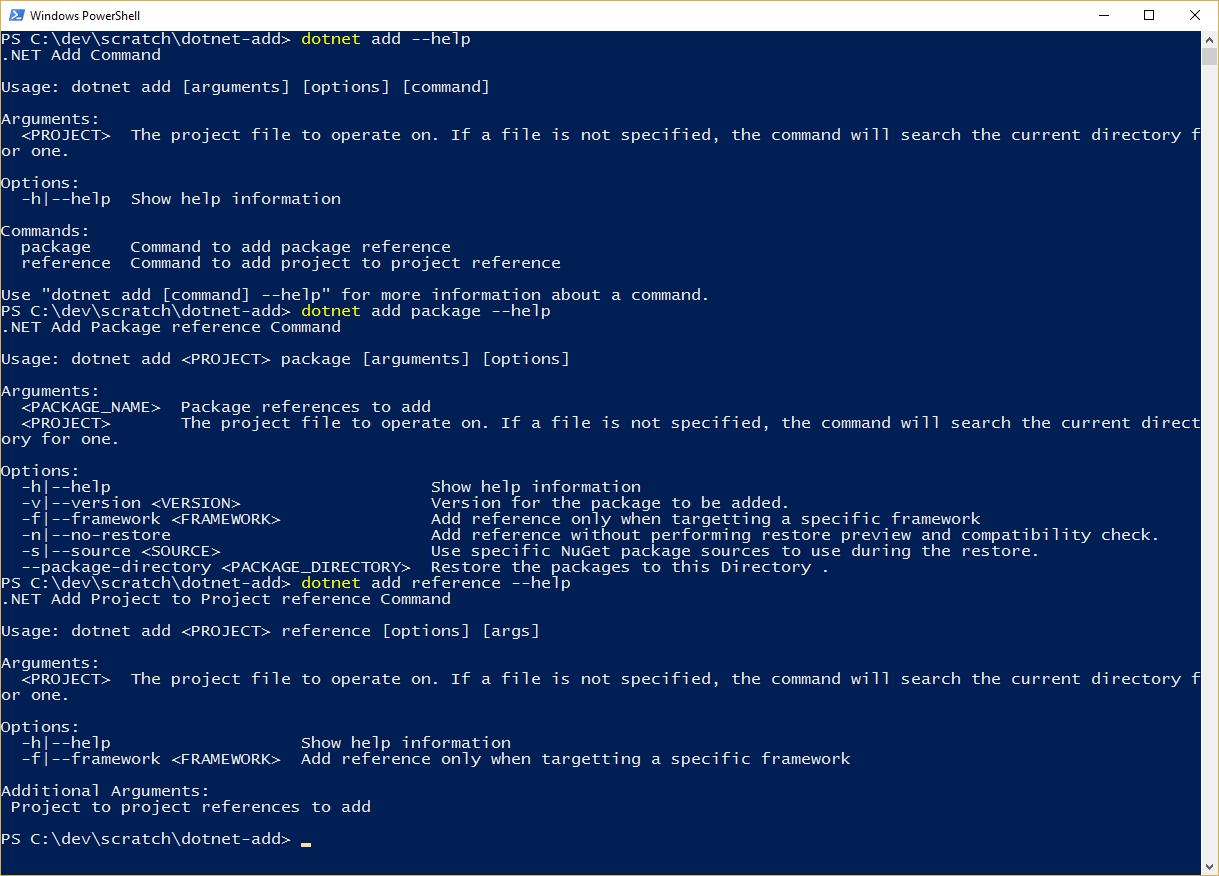 How to add a Nuget Package Using add Blog