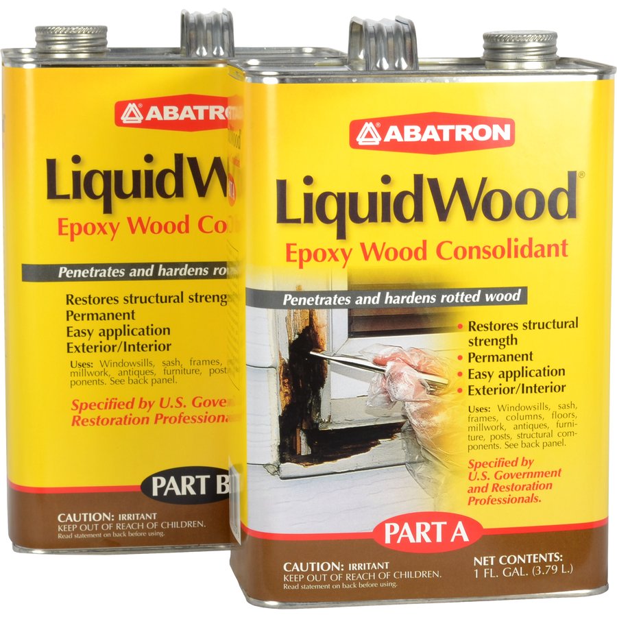 LiquidWood Epoxy Wood Consolidant Abatron Ardec Finishing Products
