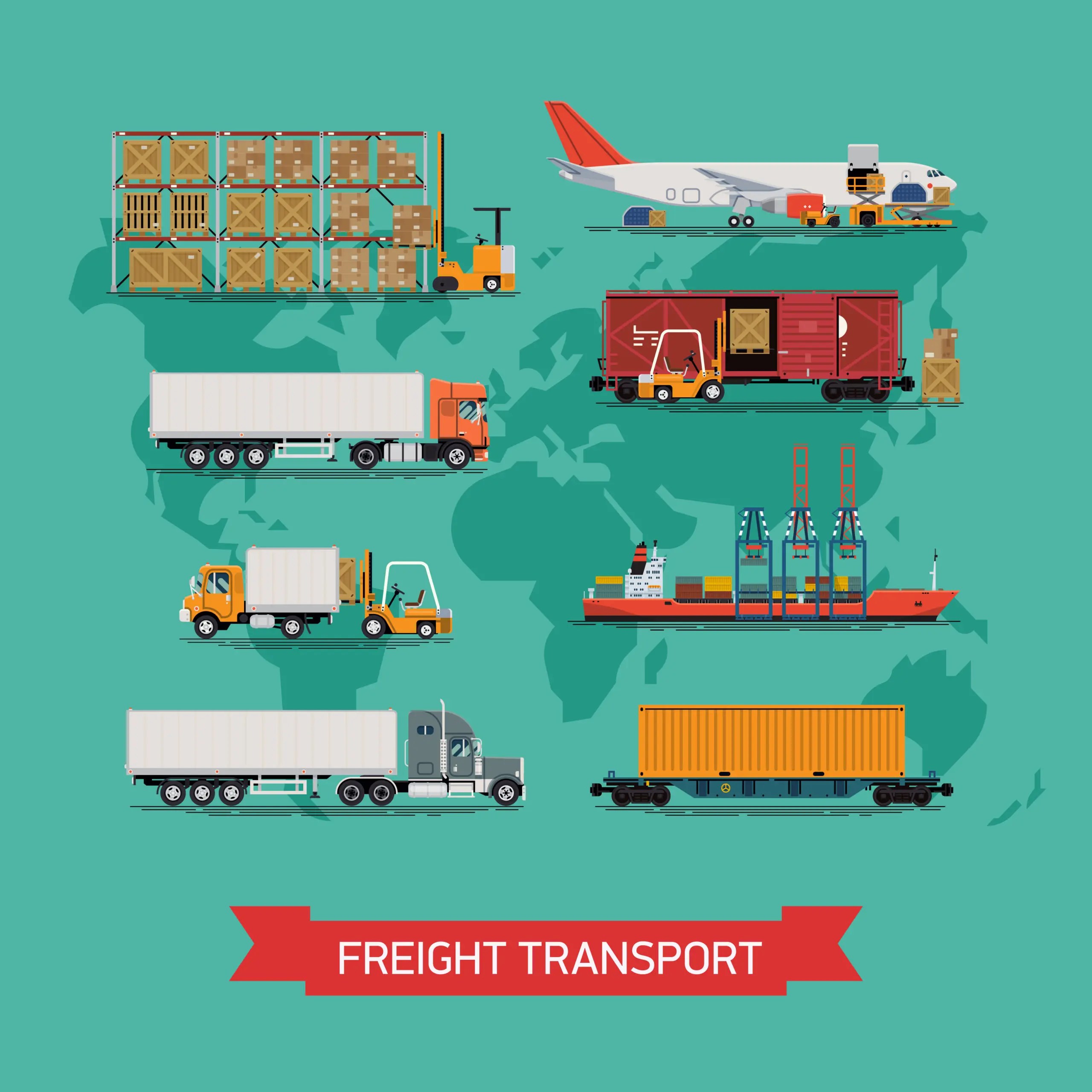 What are the differences between shipping and freight