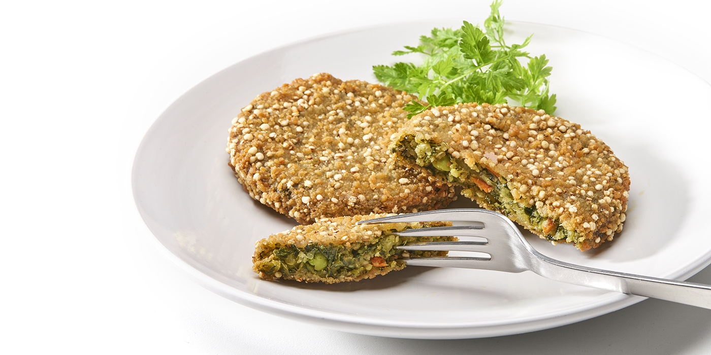 Quinoa kale burger Ardo