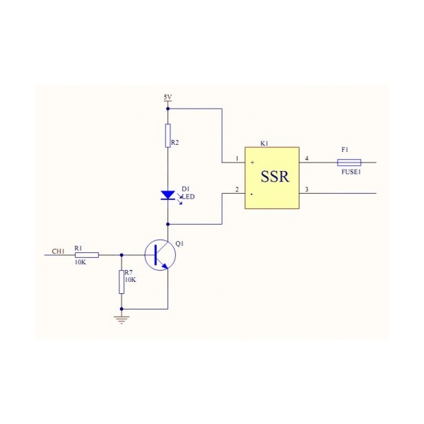 Sainsmart 8 Channel 5V Solid State Relay Module Board.OMRON SSR 4
