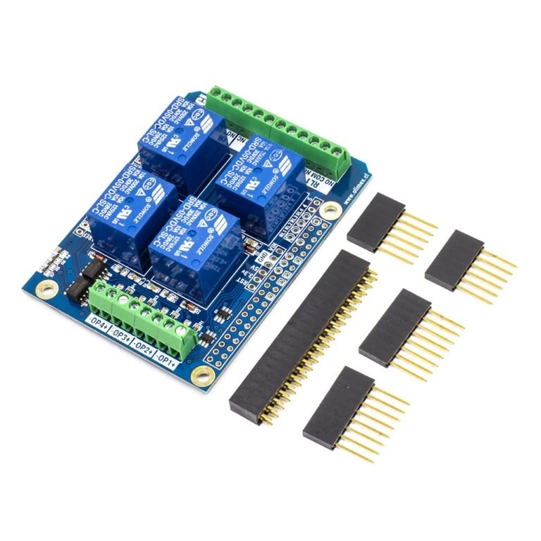 4Relay Shield Arduino.cl Compra tu Arduino en Línea