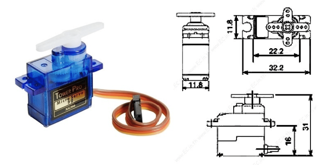 Servo 9G ARDUINO EA7TB