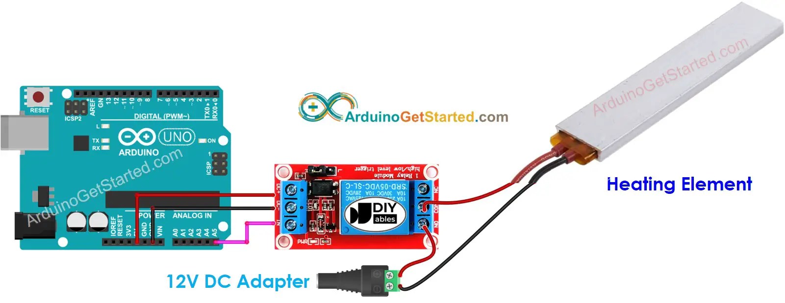Arduino Controls Heating Element Arduino Tutorial