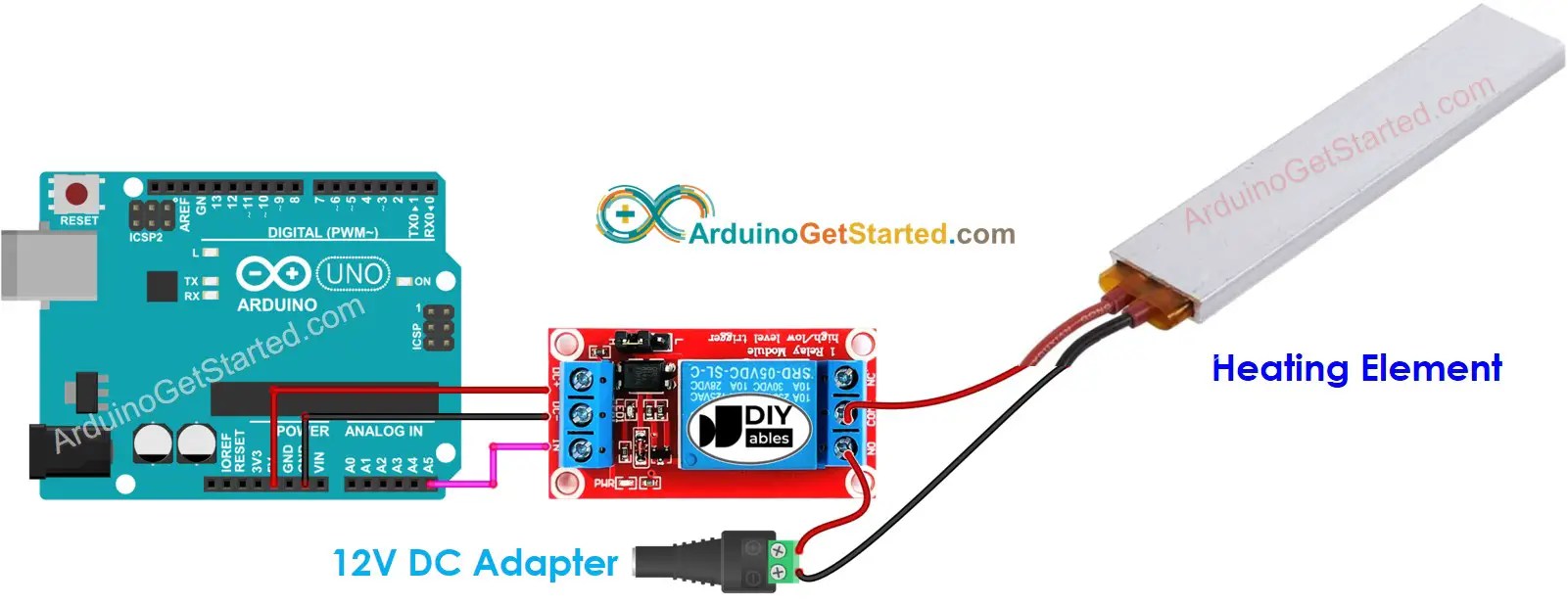 Arduino Controls Heating Element Tutorial