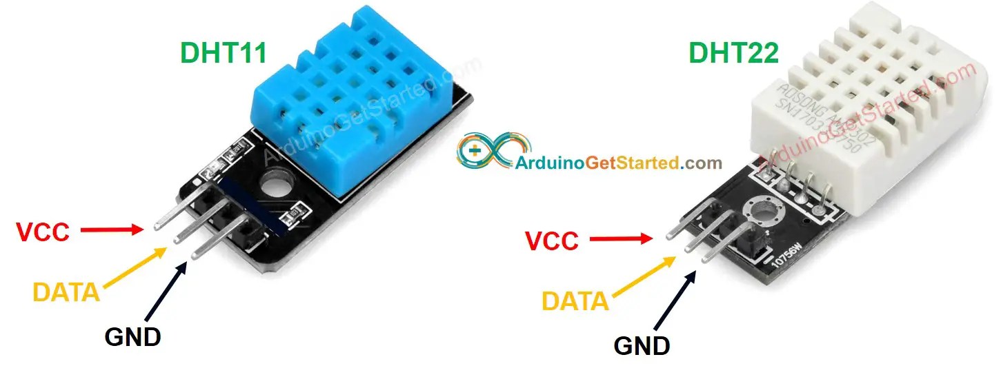 Circuit Diagram For Dht11 With Arduino