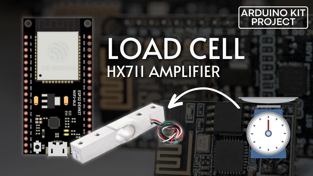 DIY Digital Scale ESP8266 NodeMCU & Load Cell + HX711 Amplifier Setup ARDUINOKIT PROJECT