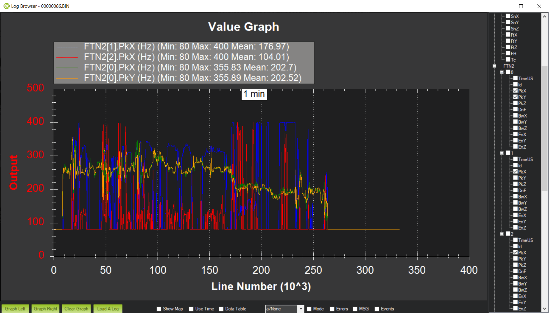 Advanced InFlight FFT Setup — Copter documentation