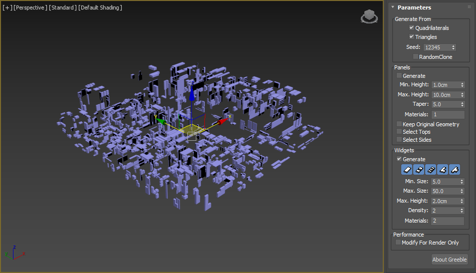第2回：MAX プラグイン【Greeble】 3ds Max Boot Camp AREA JAPAN