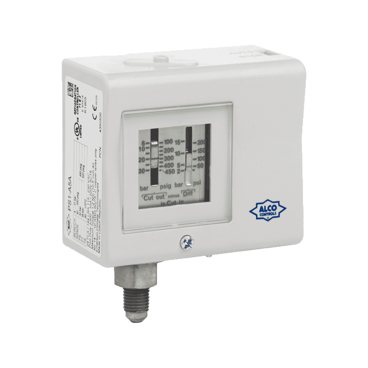 Presostato PS1A5A HP Alco Area Cooling Solutions