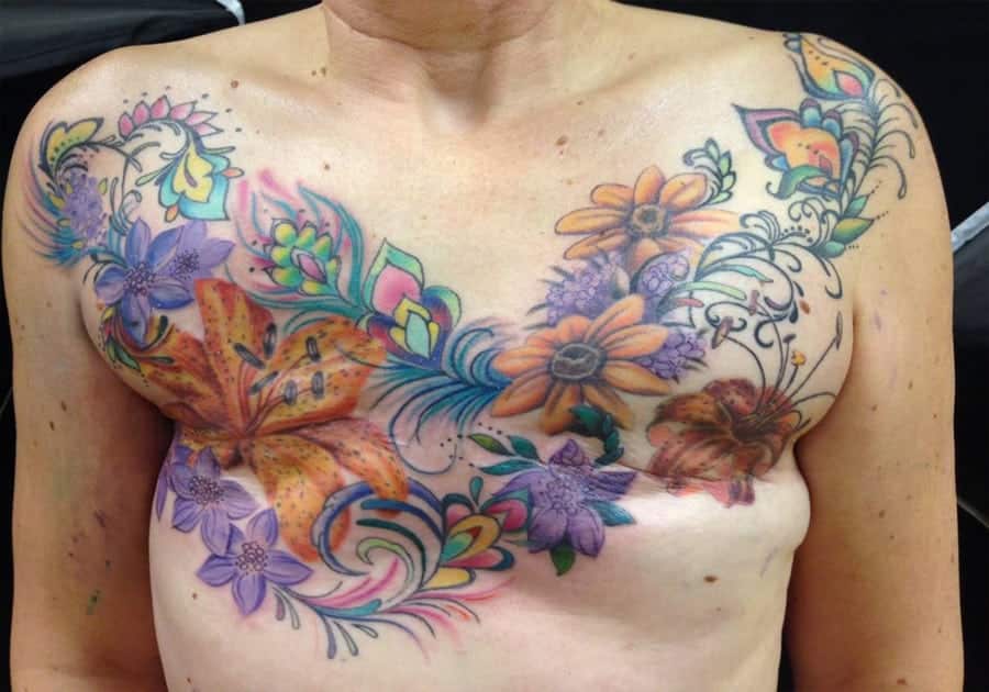 10+ Tatuagem Para Cobrir Cicatriz De Mama Mais Recentes